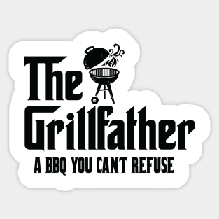 The Grillfather Sticker